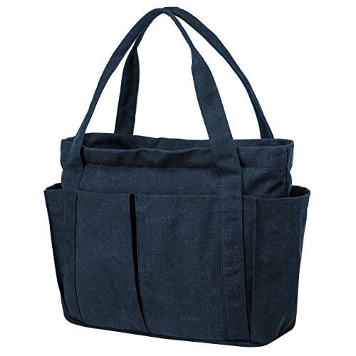 tote bag with outside pockets