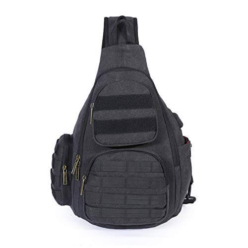 Large sling backpack for school